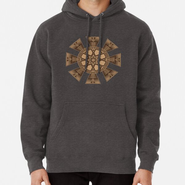 Vintage Native American Gathering Pullover Hoodie
