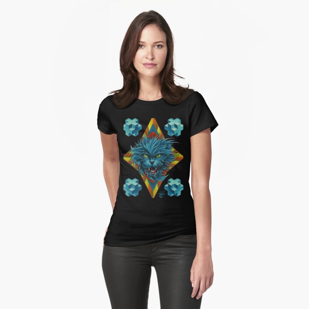 Item preview, Fitted T-Shirt designed and sold by jabwai.