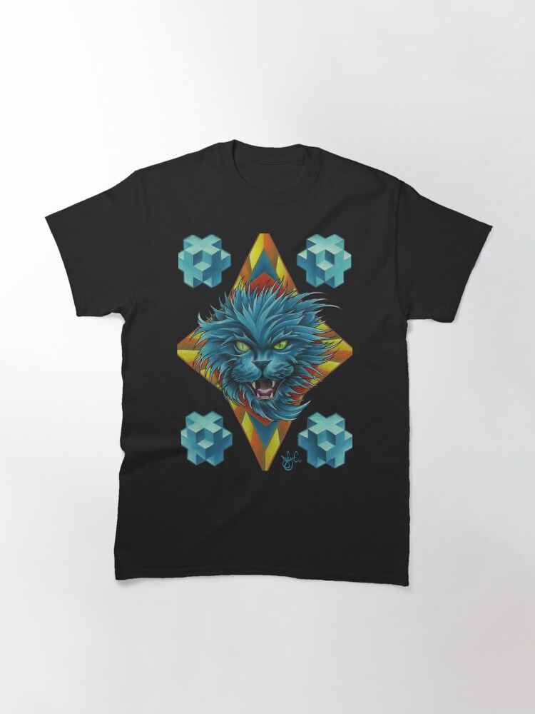 Thumbnail 3 of 7, Classic T-Shirt, Alley Cat designed and sold by jabwai.