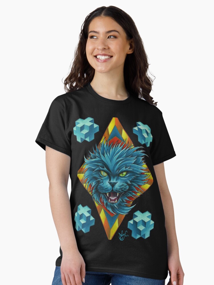 Thumbnail 1 of 7, Classic T-Shirt, Alley Cat designed and sold by jabwai.