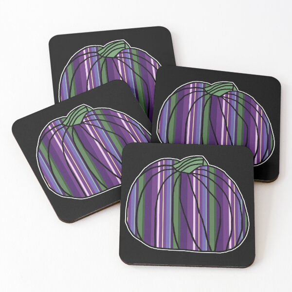 Item preview, Big Purple Stripes Pumpkin  designed and sold by ellenhenry.