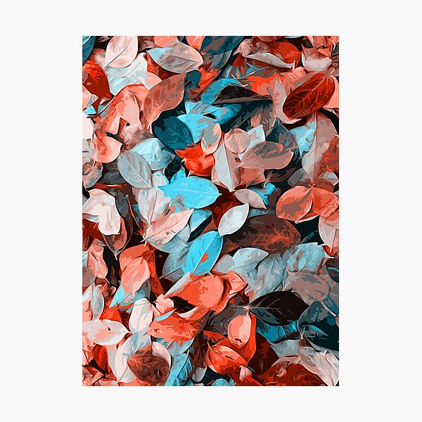 Item preview, Autumnal foliage pattern designed and sold by AM FineArtPrints.