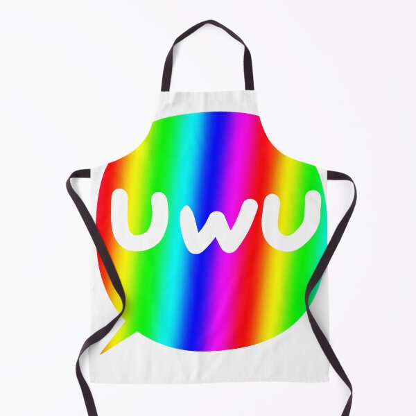 Artikelvorschau, Regenbogen-Sprechblase UwU entworfen und verkauft von Nyamelon.