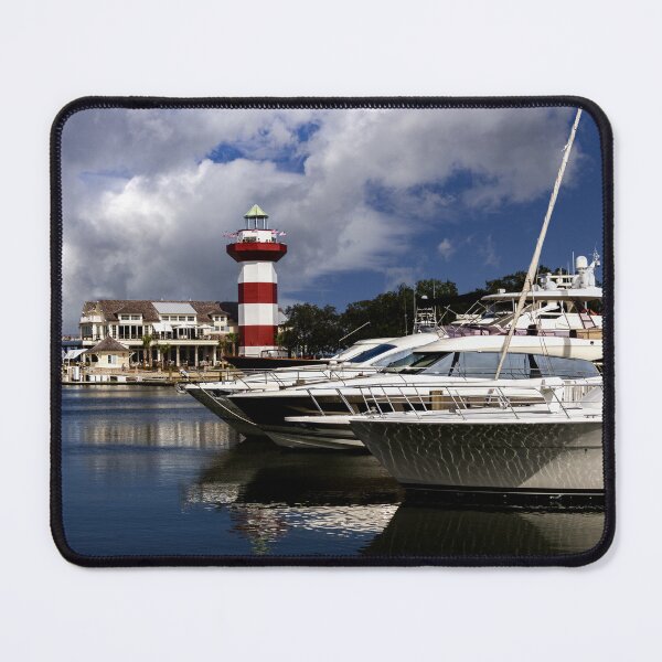 Item preview, Sea Pines Lighthouse and Yachts designed and sold by nbrandsberg.