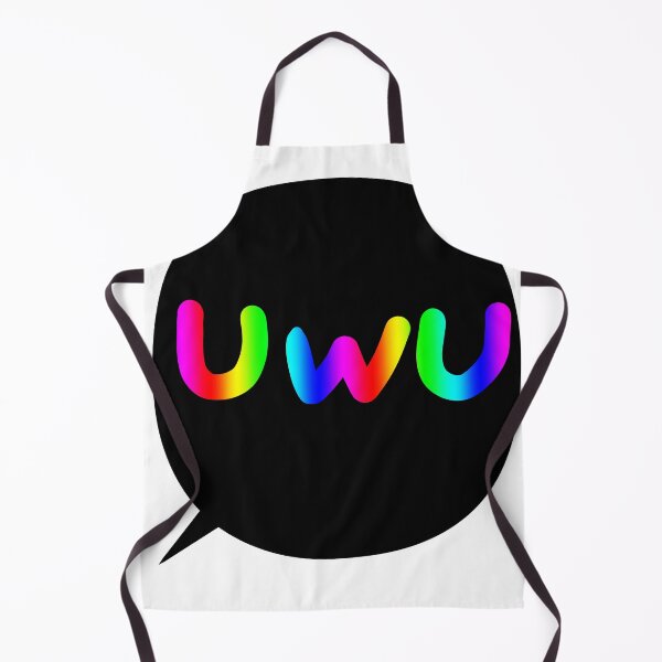 Artikelvorschau, Sprechblase Regenbogen UwU entworfen und verkauft von Nyamelon.