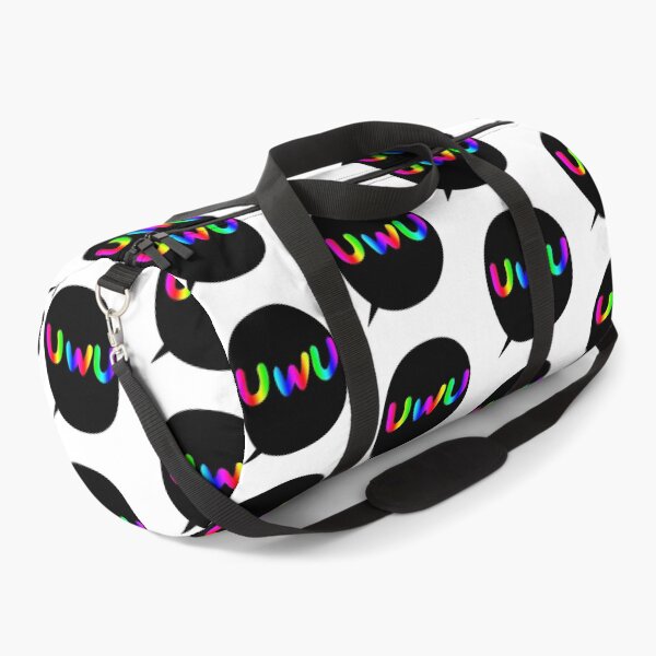 Item preview, Chat bubble rainbow UwU designed and sold by Nyamelon.