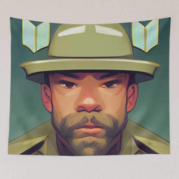 Item preview, Sergeant | Comics Style designed and sold by ComicsFactory.