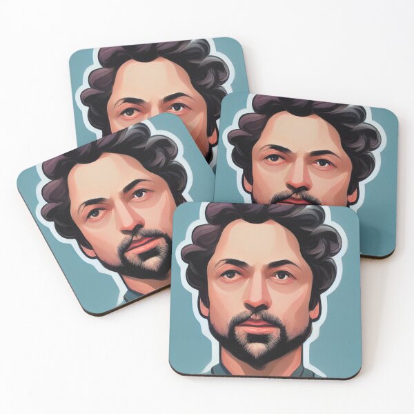 Aperçu de l'œuvre Sergey Brin | Comics Style créée et vendue par ComicsFactory.