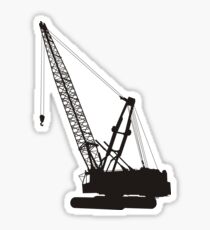 Construction crane Sticker