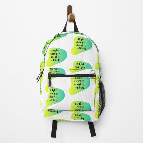 Item preview, Maybe Worrying About It Will Help (Yellow - Green) designed and sold by ami.creations.