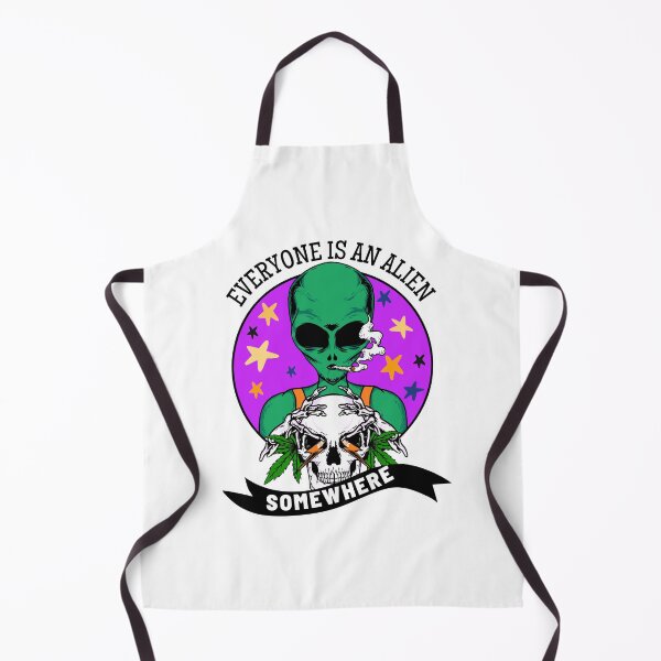 Item preview, Aliens Are Everywhere - alien with skeleton designed and sold by bsrishika.