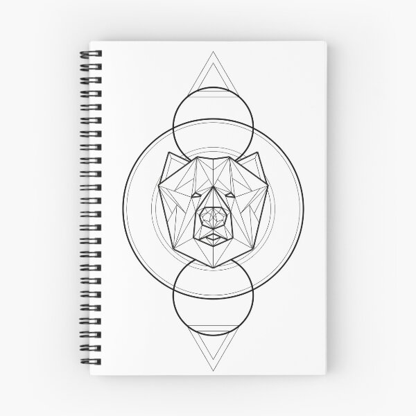 Item preview, Geometric Bear designed and sold by ErinJain.