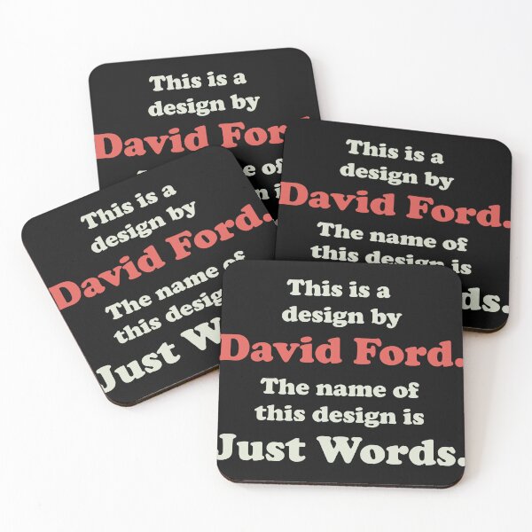 Item preview, Just Words designed and sold by davidford83.