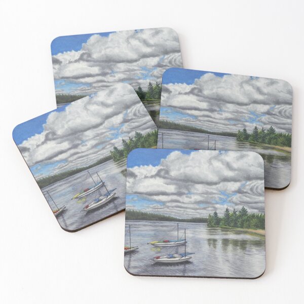 Item preview, Little Lake Sunapee at Midmorning designed and sold by LoveJingle.