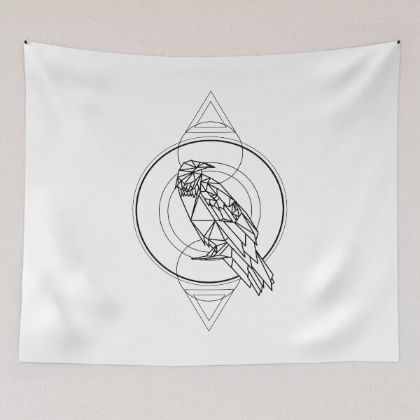 Item preview, Geometric Crow designed and sold by ErinJain.