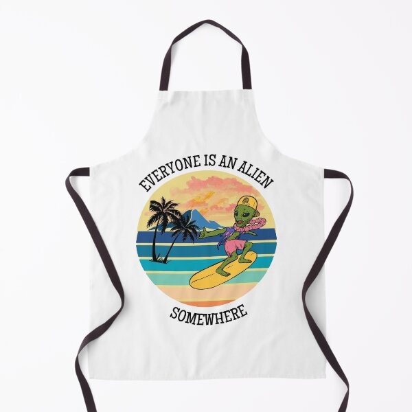 Item preview, Aliens Are Everywhere - Alien Surfing designed and sold by bsrishika.