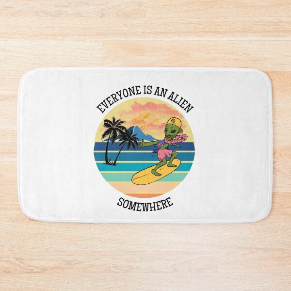 Item preview, Aliens Are Everywhere - Alien Surfing designed and sold by bsrishika.