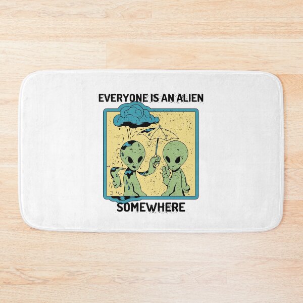 Item preview, Aliens Are Everywhere - alien with umbrella designed and sold by bsrishika.