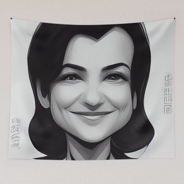 Item preview, Sheryl Sandberg | Comics Style designed and sold by ComicsFactory.