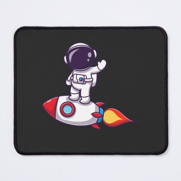 Item preview, Astronaut Standing On Rocket Cartoon NewShirtAstronaut Standing On Rocket Cartoon designed and sold by DunlopMosman.