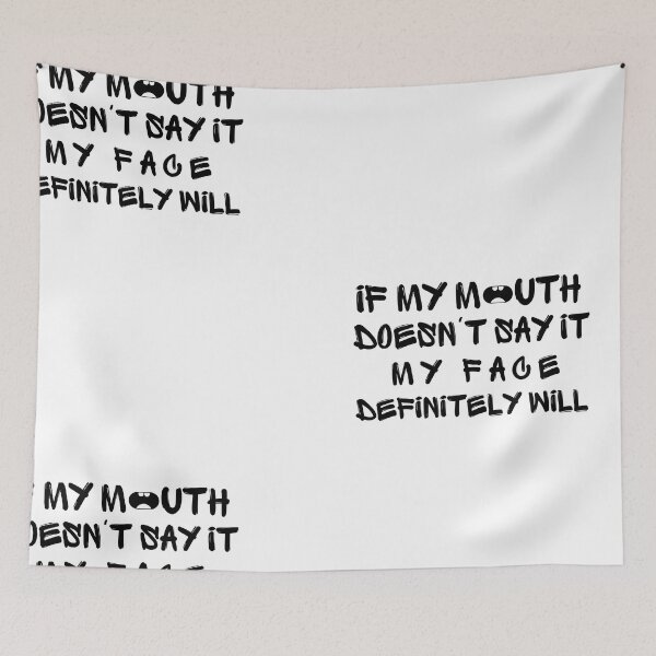 Item preview, If My Mouth Doesn't Say it My Face Definitely Will Shirt, Sarcastic Shirts, Funny Shirts, Funny Gift, Sarcasm ,  designed and sold by StoreSB.