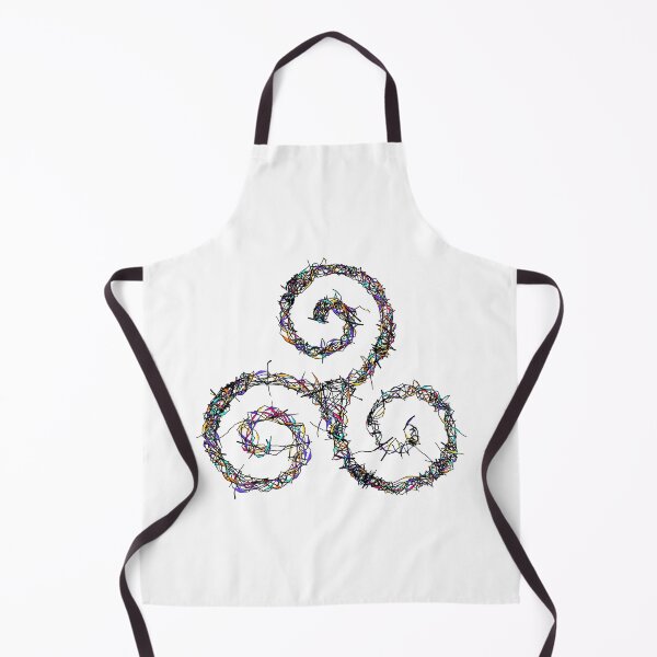 Item preview, Multicolored Triskelion - The mental, physical and spiritual in continual transformation designed and sold by H Jonas.