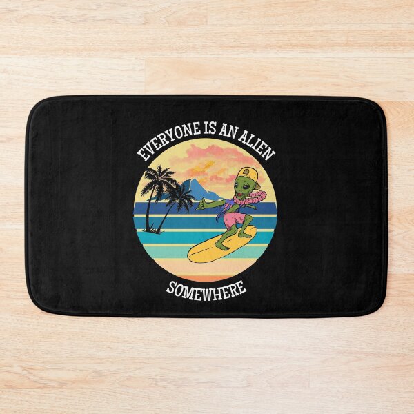 Item preview, Aliens Are Everywhere - Alien Surfing designed and sold by bsrishika.