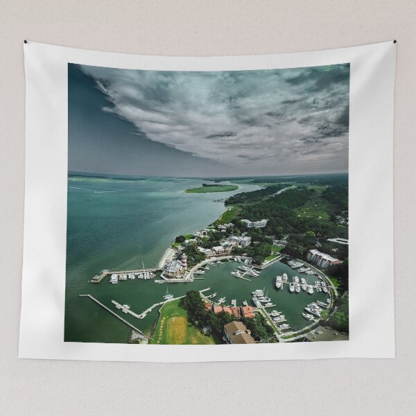 Item preview, Harbour Town Overhead Panorama designed and sold by nbrandsberg.