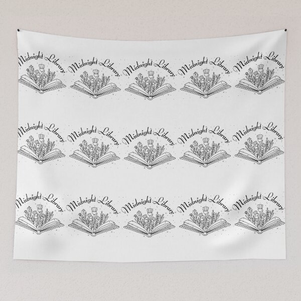 Item preview, Biblioteca de medianoche - Libros con flores designed and sold by bsrishika.