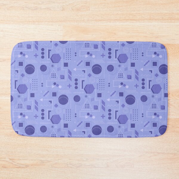 Item preview, Techno Geometric Design (Periwinkle) designed and sold by vron615.