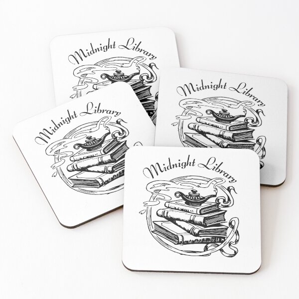 Item preview, Midnight Library - Books With Flowers designed and sold by bsrishika.