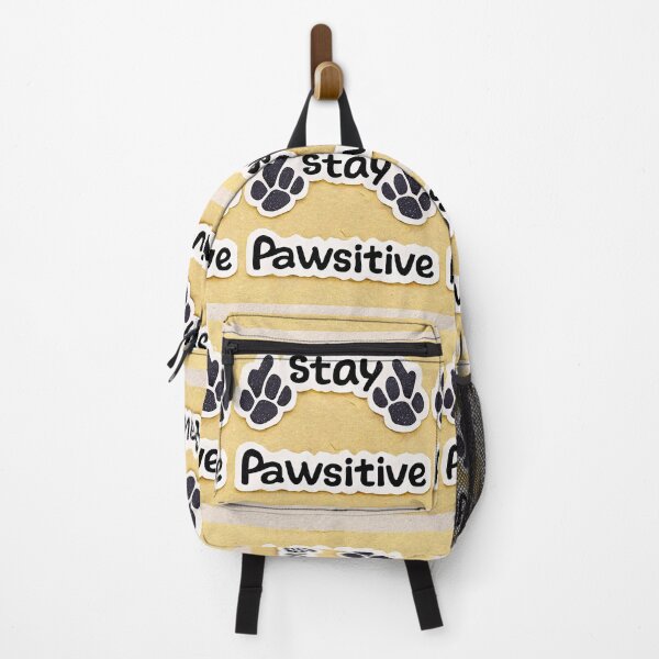 Item preview, stay pawsitive designed and sold by Chillapy.