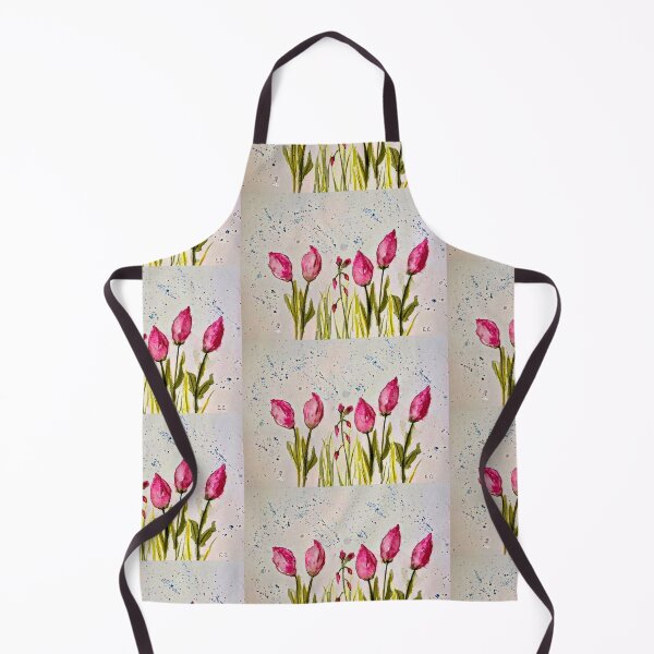 Item preview, Vibrant pink flower buds.  designed and sold by watercolorsLiz.