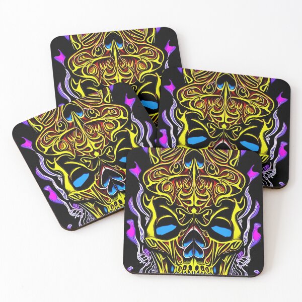 Item preview, Skullface 8668 designed and sold by Mandala Magic by OM.