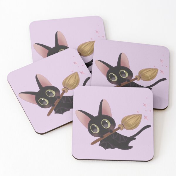 Item preview, Cat Bat on a Broom designed and sold by Larissa Melnik.