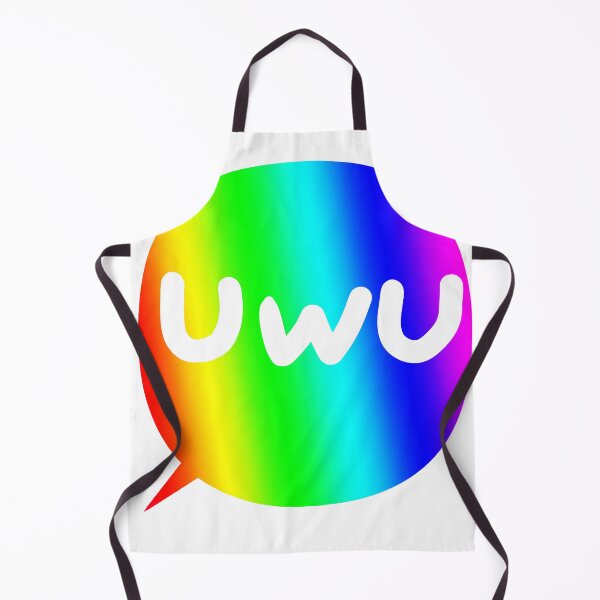 Artikelvorschau, Regenbogen-Sprechblase UwU entworfen und verkauft von Nyamelon.