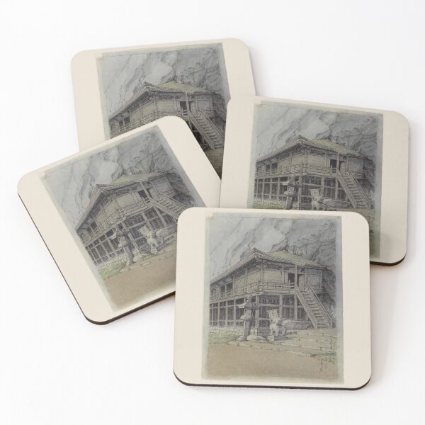 Item preview, Kawase Hasui Bishamon Hall at Tagaya, Hiraizumi designed and sold by TeeARTHY.