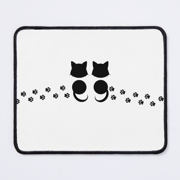 Item preview, Semicolon Cats (Together A) designed and sold by SimplyMe-Plus.