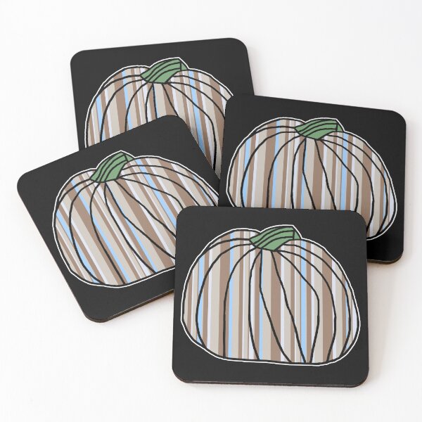 Item preview, Big Stone Brown Stripes Pumpkin  designed and sold by ellenhenry.