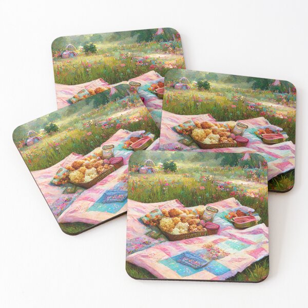 Item preview, Picnic on the Flower Meadow designed and sold by WheelOfHekate.