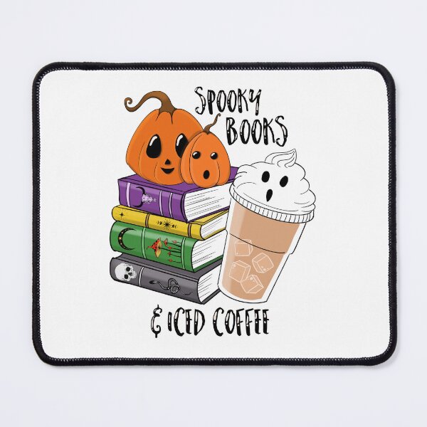 Item preview, Spooky Books & Iced Coffee designed and sold by eviebookish.