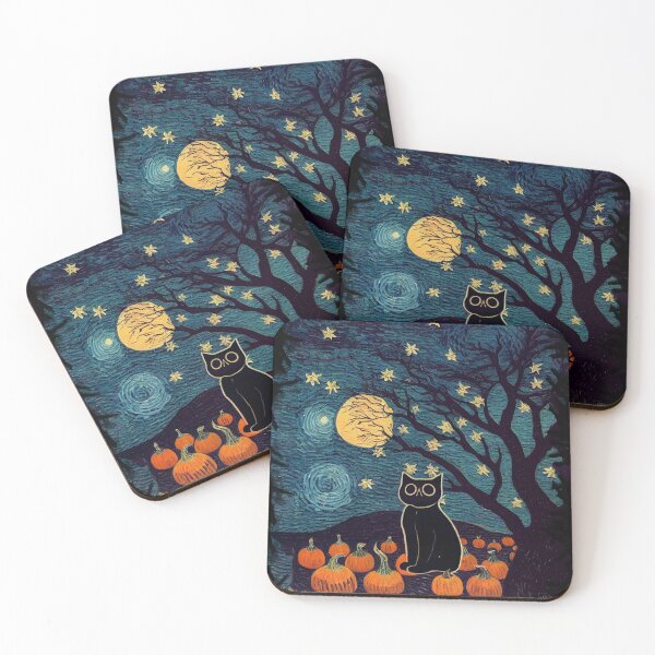 Item preview, Halloween Cat 2 designed and sold by TheSamuraiCat.
