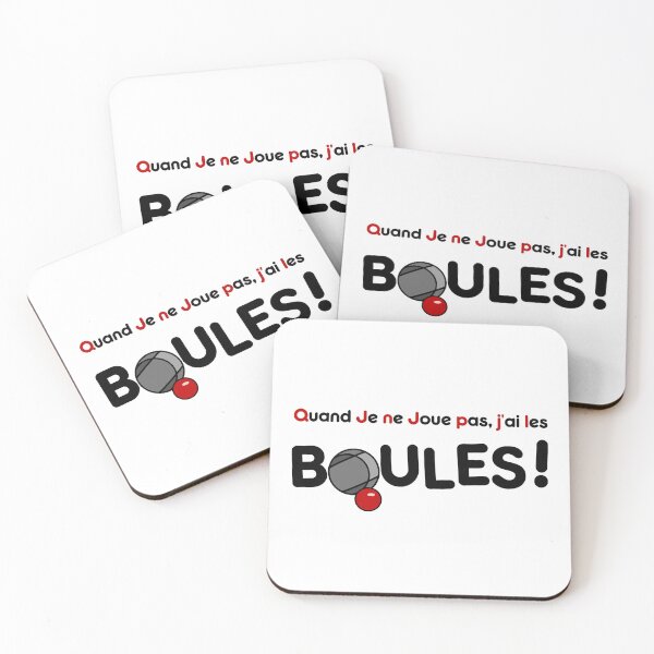 Item preview, WHEN I'M NOT PLAYING, I HAVE THE BALLS! (petanque) designed and sold by francoisville.