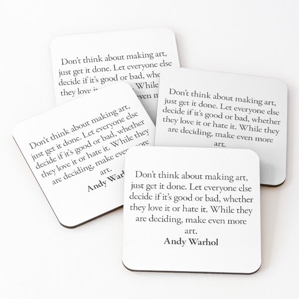 Item preview, Andy Warhol Painter Quote. Best Gift for a Andy Warhol's Art Fan (Artist quotes). designed and sold by betterquotes.