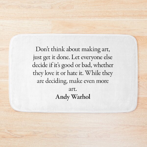 Item preview, Andy Warhol Painter Quote. Best Gift for a Andy Warhol's Art Fan (Artist quotes). designed and sold by betterquotes.
