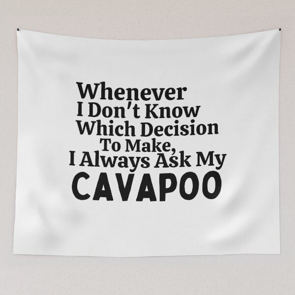 Item preview, Always Ask Your Cavapoo designed and sold by SherlocksStore.