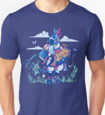 Play the Ancient Song Kass BotW Slim Fit T-Shirt
