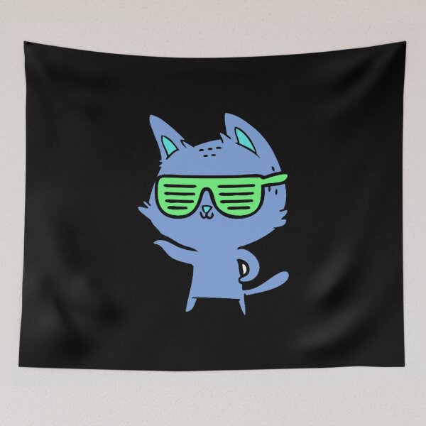 Item preview, Funny Cat With Glasses designed and sold by The Love Quill.