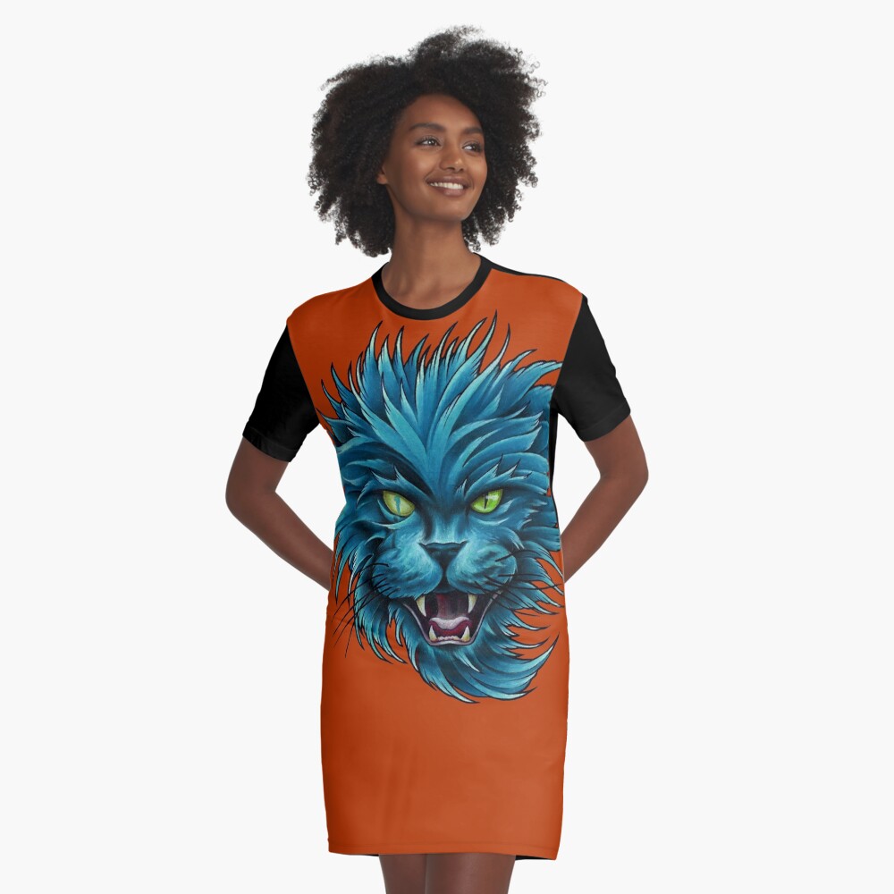 Item preview, Graphic T-Shirt Dress designed and sold by jabwai.