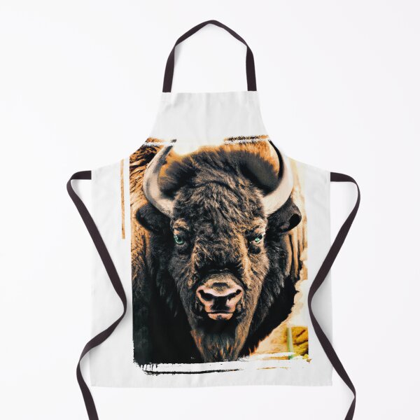 Item preview, Majestic Head and Mane of the One and Only American Bison (aka Buffalo) designed and sold by markmm9.